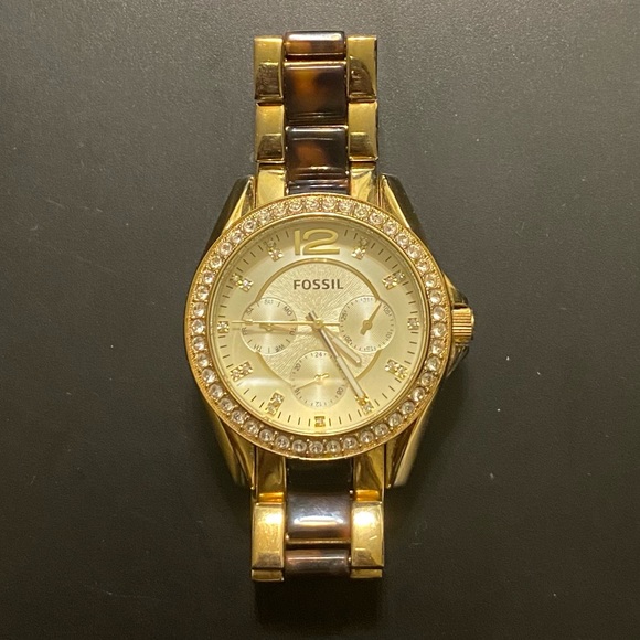 Fossil Riley Multifunction Stainless Steel Watch - Picture 2 of 9